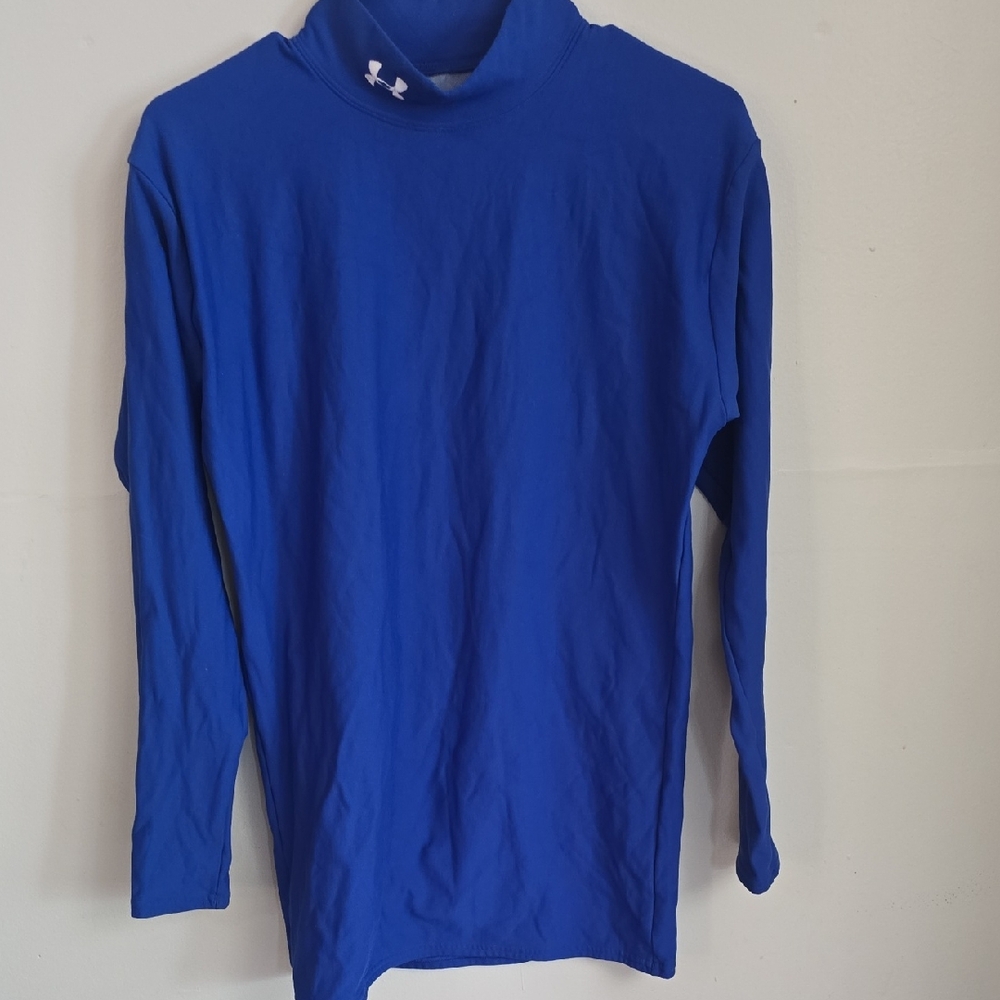Under Armour Royal Blue Long Sleeve Compression Shirt
